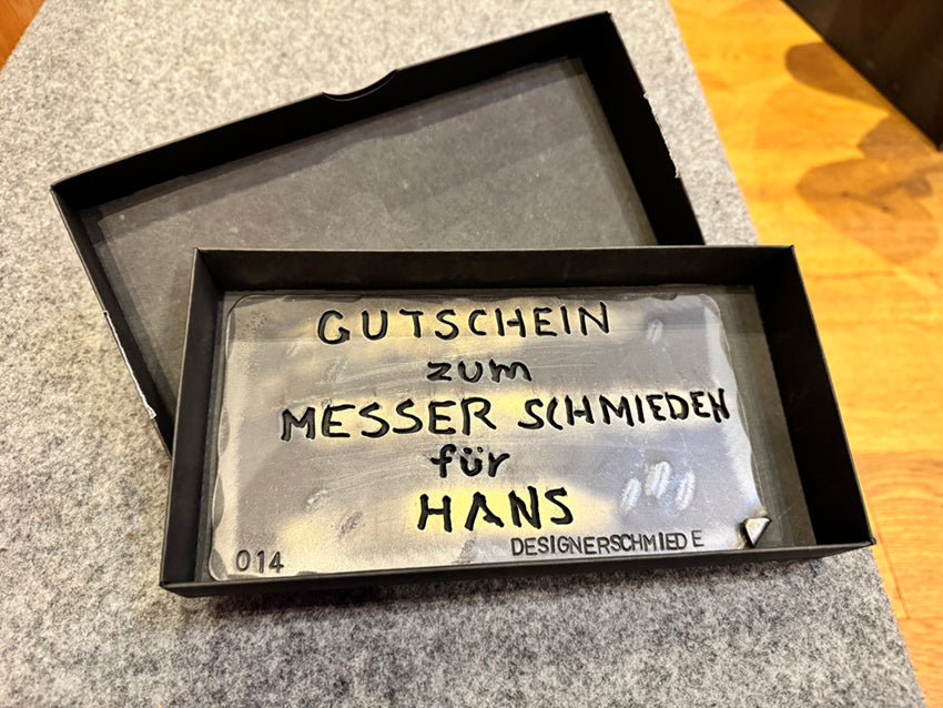 1-Tages Schmiedeworkshop Messerschmieden | 27.02.2026