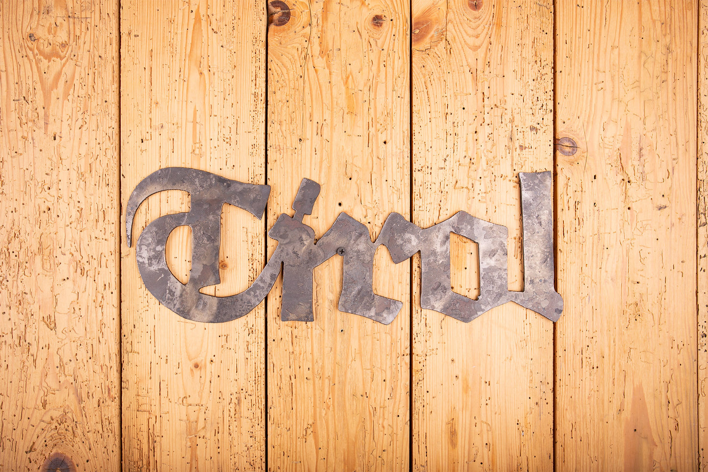 Tirol Schriftzug aus Metall