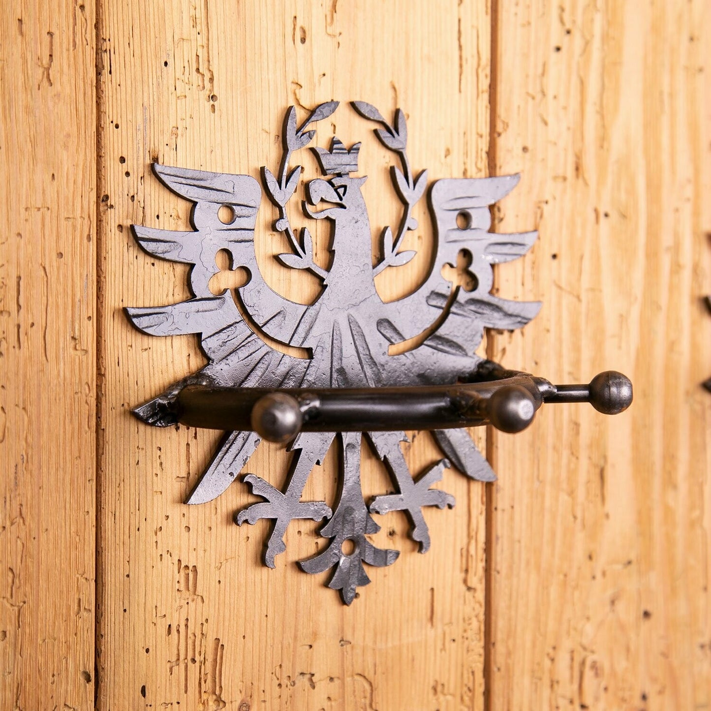 Tiroler Adler Garderobenhaken (3-fach)