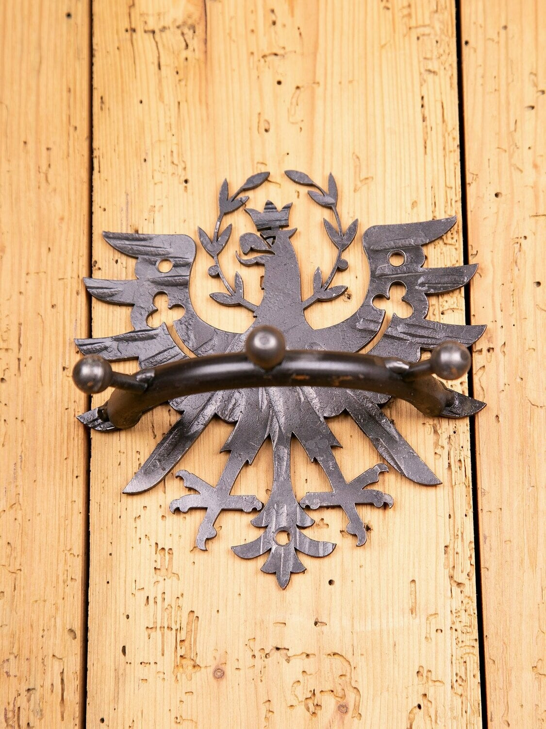 Tiroler Adler Garderobenhaken (3-fach)