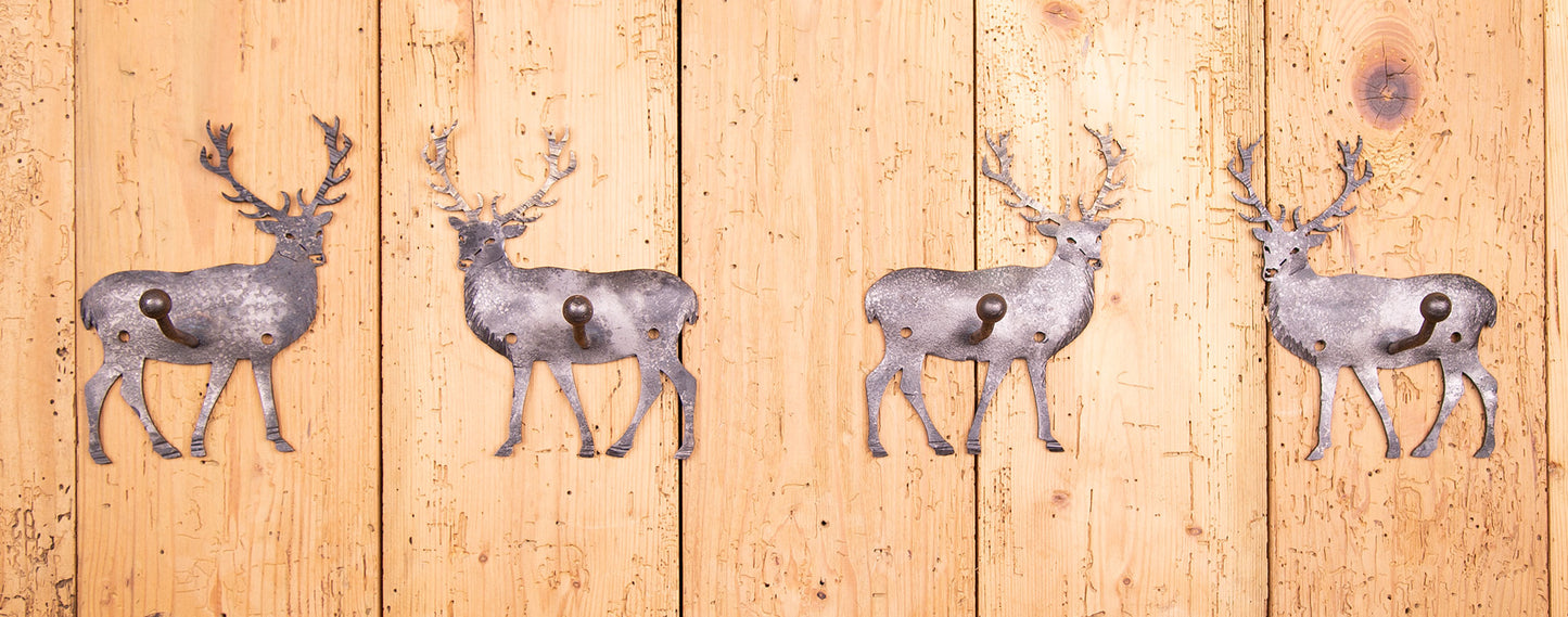 Hirsch Garderobenhaken 15cm