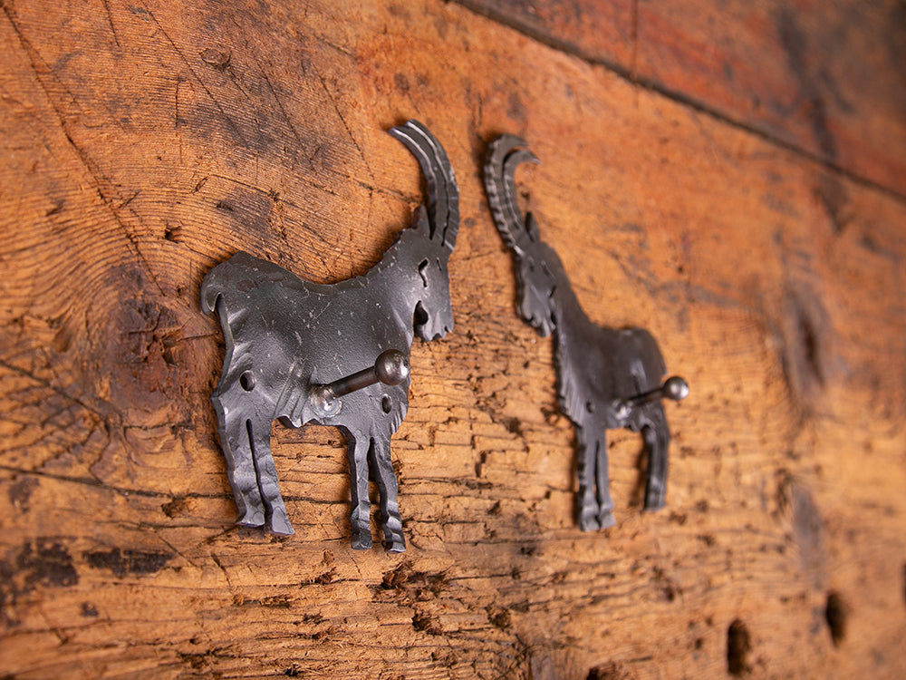 Steinbock Garderobenhaken 15 cm