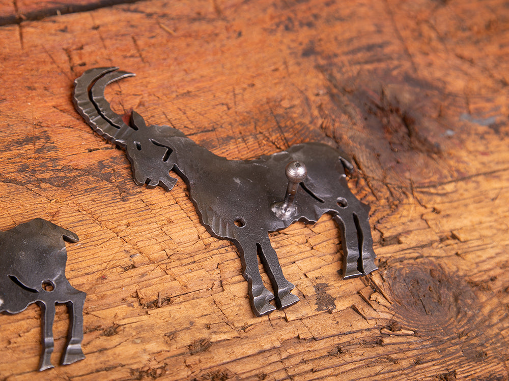 Steinbock Garderobenhaken 15 cm