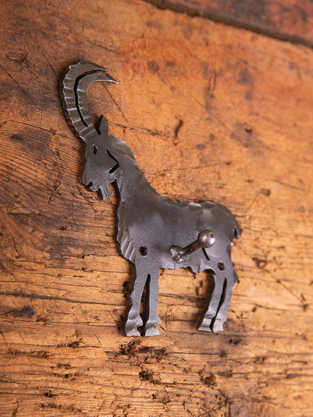 Steinbock Garderobenhaken 15 cm