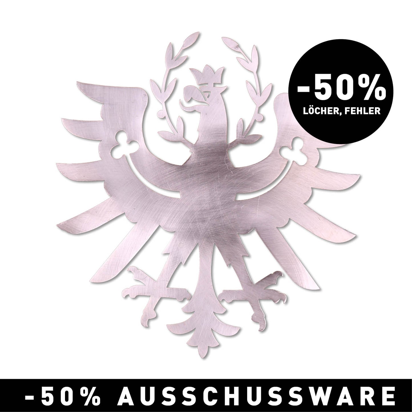 Tiroler Adler Edelstahl 30 cm | AUSSCHUSSWARE -50%